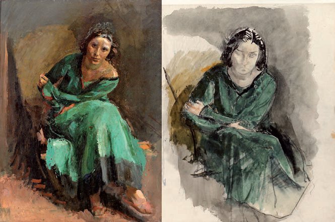 Kunst-Paar: Christa Hauer und Johann Fruhmann. <br />Foto: Verein Grünspan