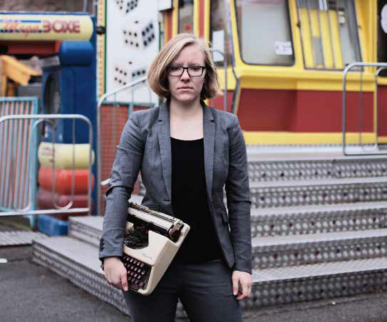 Raphaela Edelbauer, Klagenfurts Stadtschreiberin 2019. Foto: Victoria Herbig
